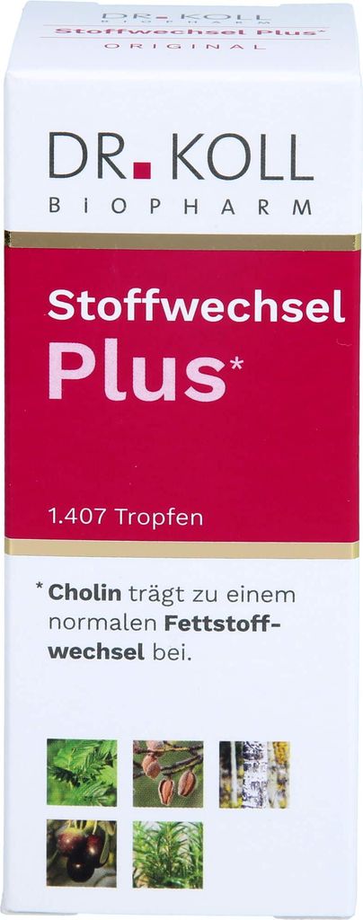 DR. KOLL Stoffwechsel Plus Gemmo Komplex Tropfen, 50 ml Lösung