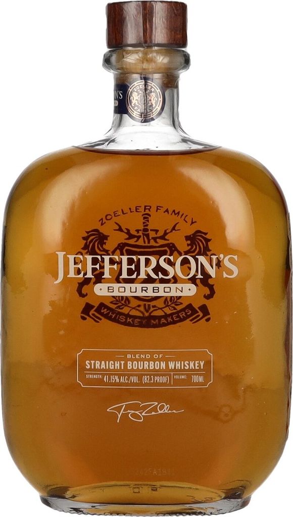 Jefferson's Bourbon Whisky, 41,15 % obj., 0,7 l Obrázok produktu 