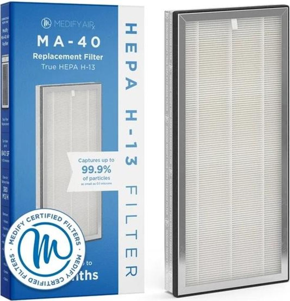 Medify Air MA40 náhradný filter - HEPA H13 - Čistenie Obrázok produktu 