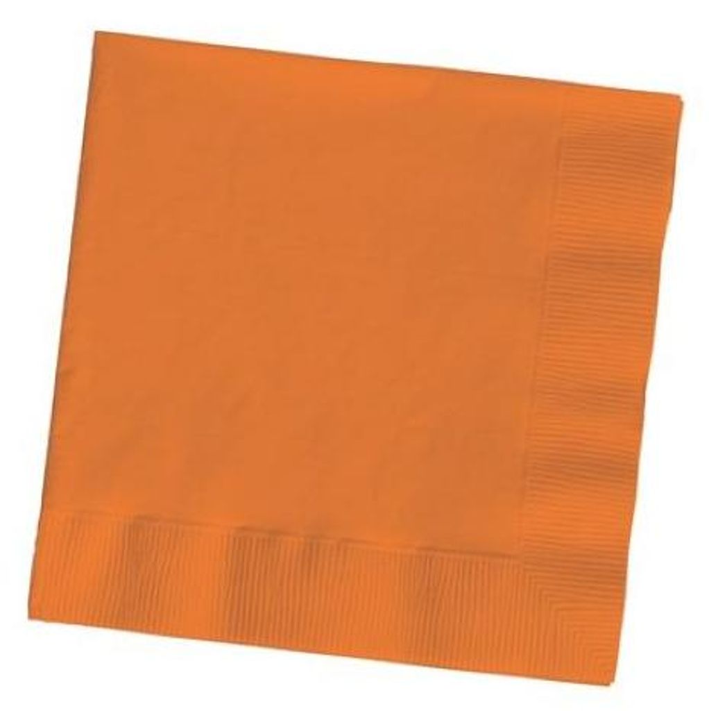 Creative Converting Papierservietten orange 33x33 cm Produktbild 