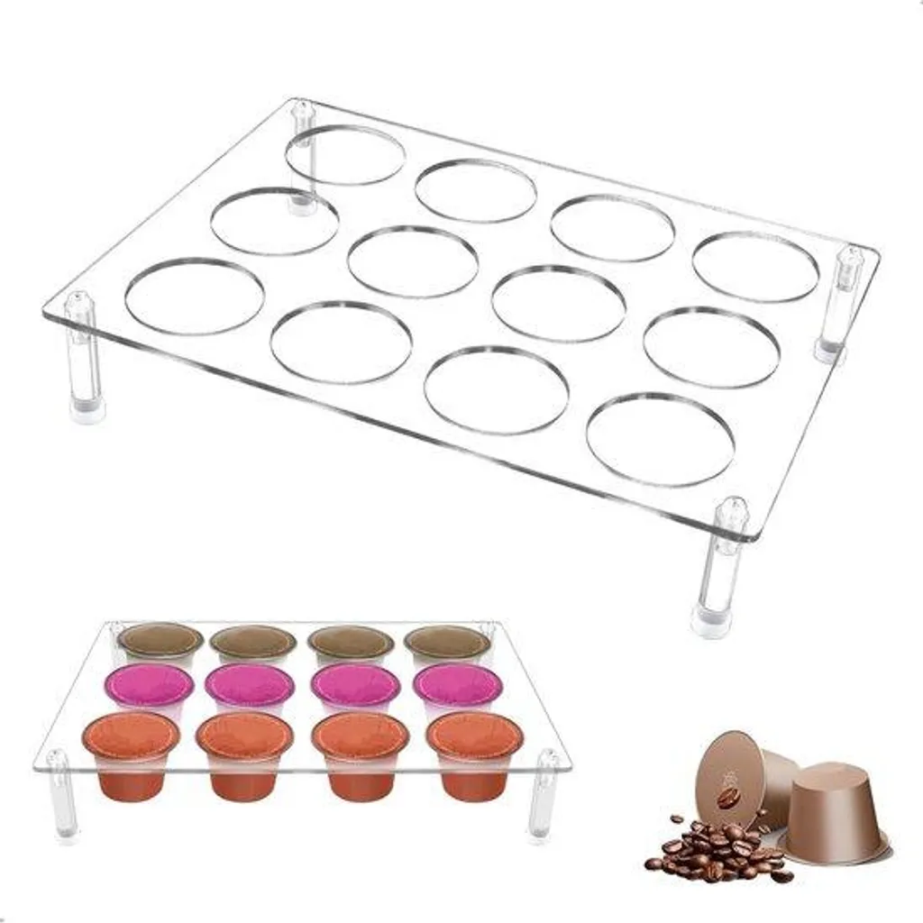 Support capsules café universel pour organiser votre coin café 12 places