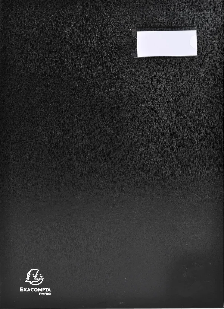 Exacompta Parapheur de Direction 24 Compartiments Noir - Réf 24241E