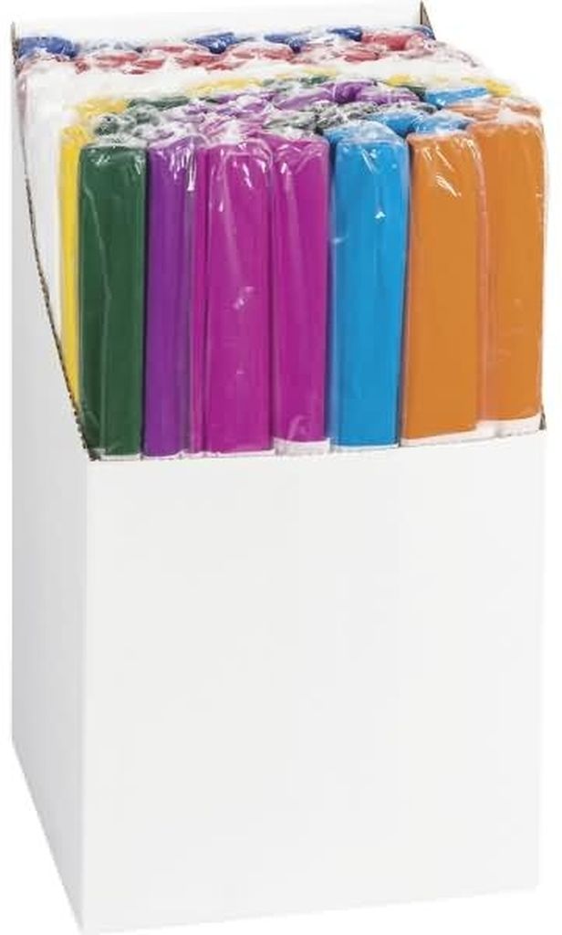 Produktbild von ADINA Krepppapier 10 Rollen 50 X 250 Cm Sortiert (Streifen