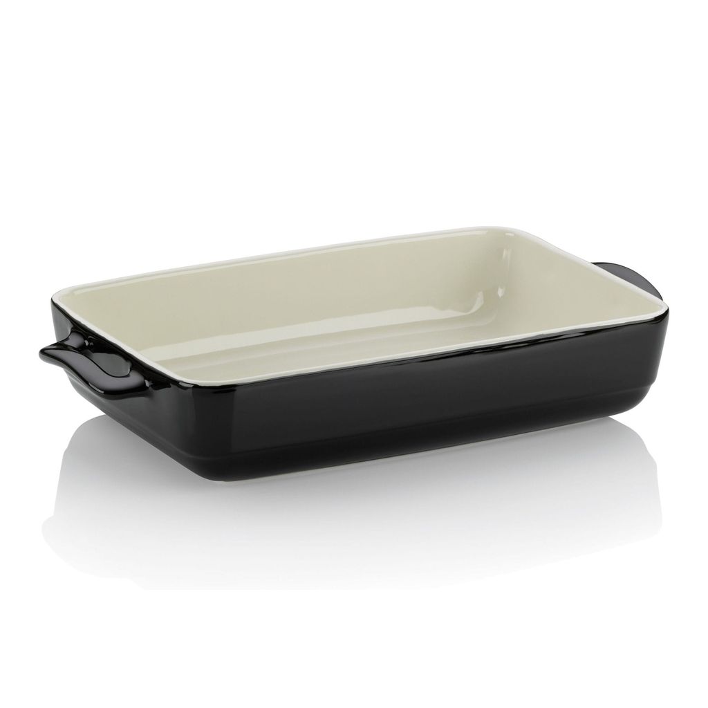 KELA Zapekacia misa MALIN 22 x 37,5 cm čierna KL-11936 Obrázok produktu 