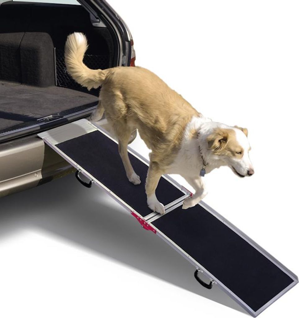 Nobby Alu Hundetreppe L x B x H: 152 x 36 x 3,5 cm
