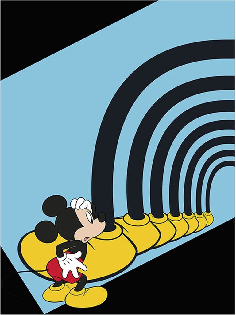 Disney Poster Micky Maus Multicolor - 610114 - 40 x 50 cm