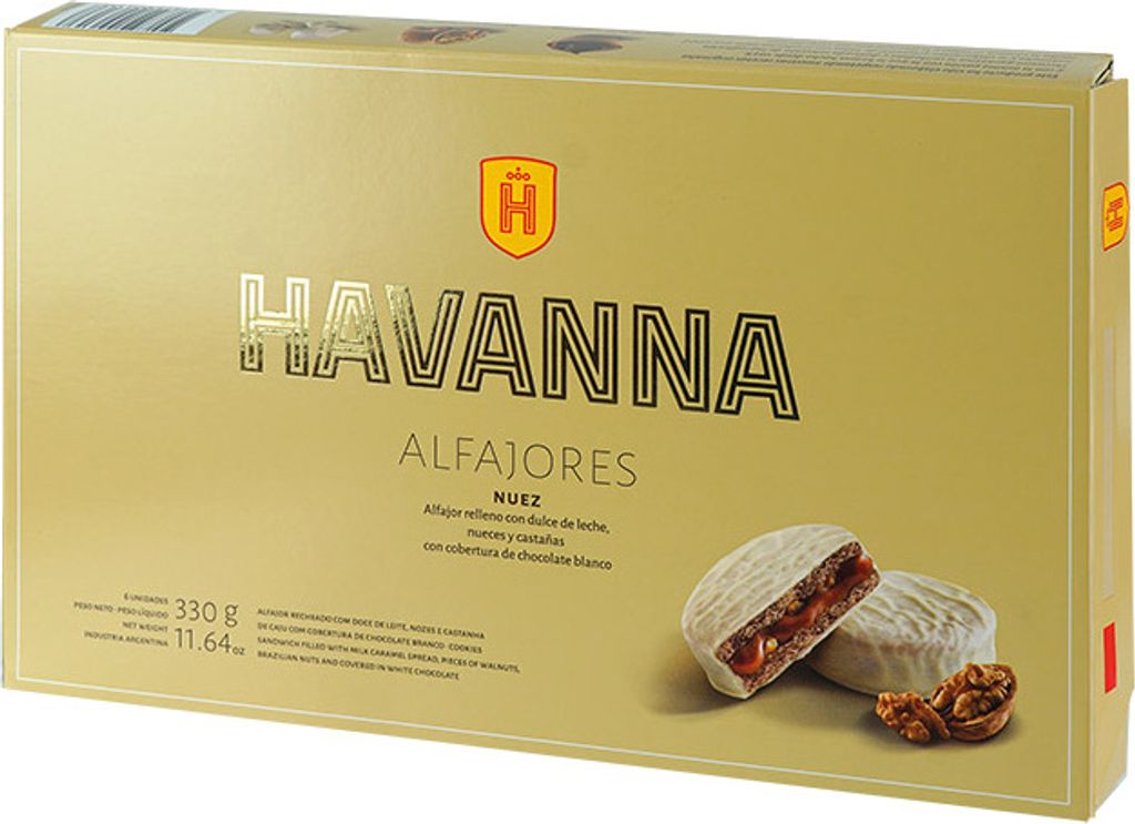 Alfajores HAVANNA Nuez (6er-Pack) 330g