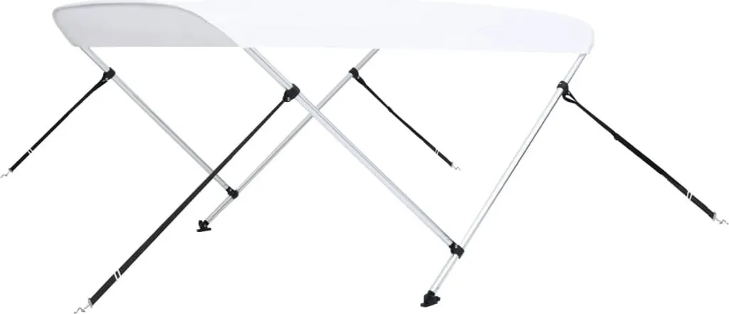 Évitez les Coups de Soleil avec ce Bimini Top Blanc 180x150x110 cm