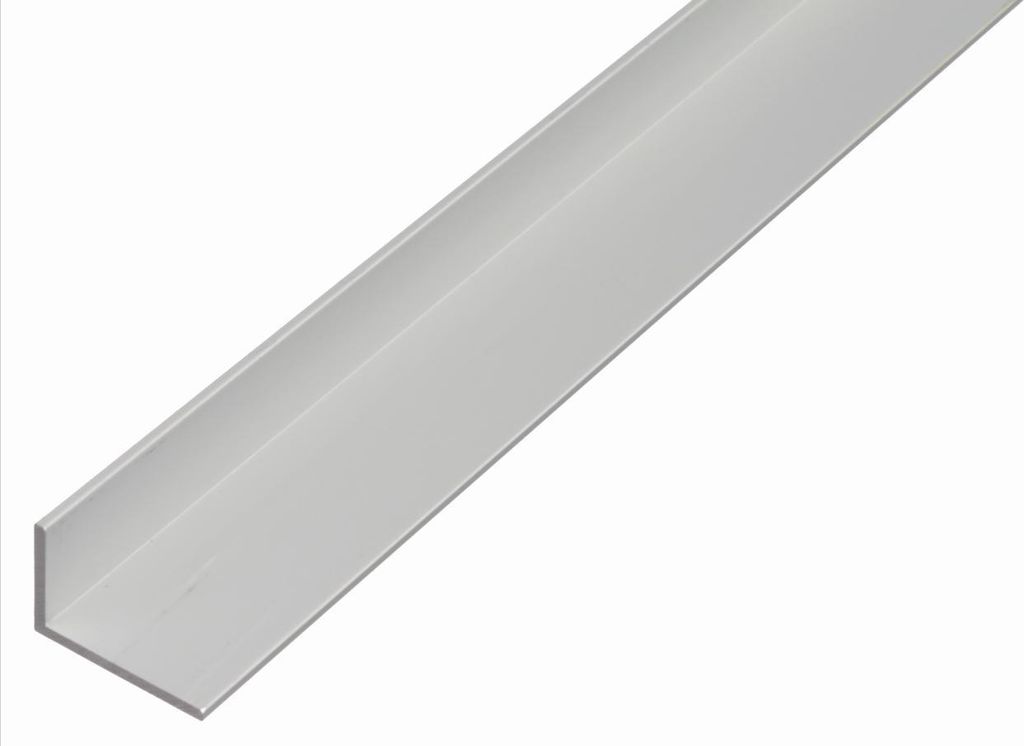 Alberts Winkelprofil, Alu, Länge 2,6m, versch. Größen-40 x 10 mm-2 mm