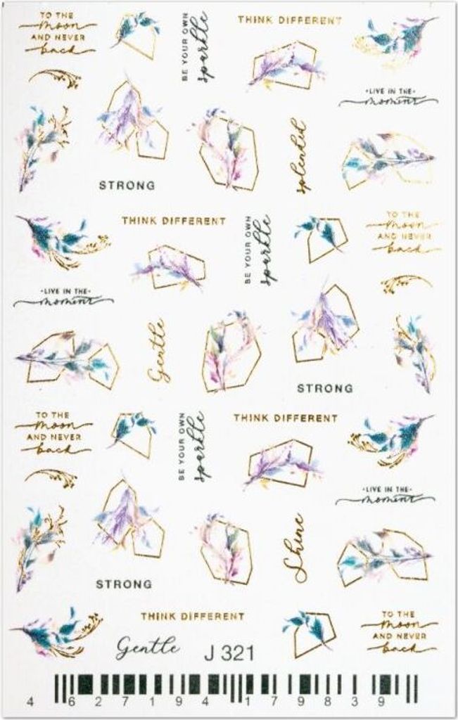 Cupio Nageltattoo - 2D J321