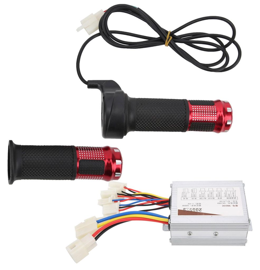 48V500W Bike Brush Controller Universal Fahrrad Twist Griff Elektrische Zubehör