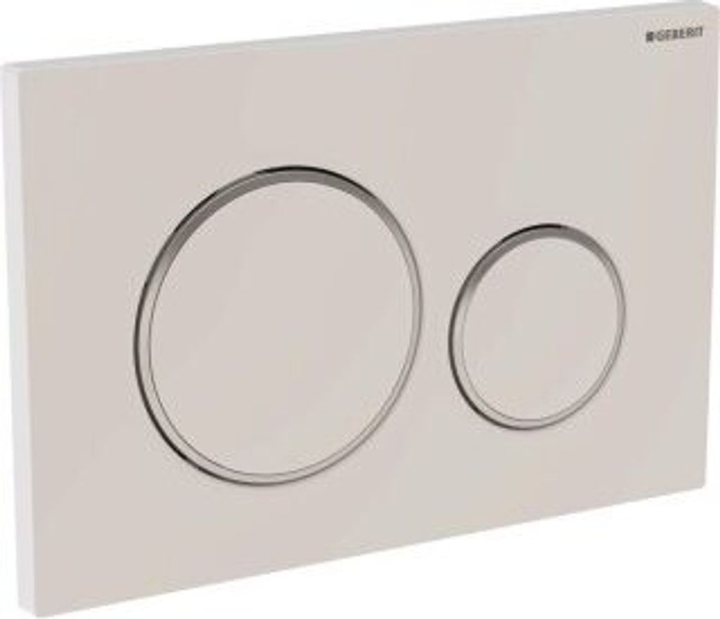 Geberit bedieningsplaat Sigma20, 2-delig, kunststof, Productafbeelding 