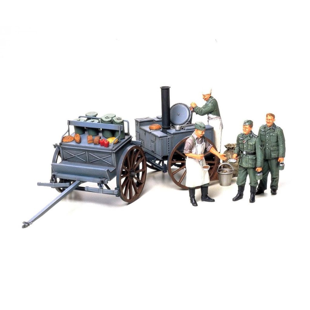 Tamiya 1:35 Diorama-Set Feldküche Produktbild 
