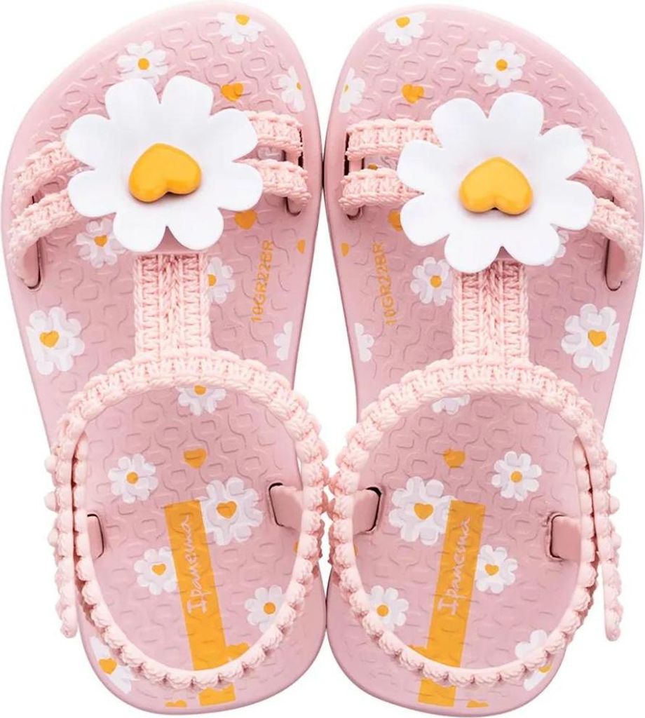 Klapki dziecięce Ipanema DAISY BABY 83355 AH420 Różowy - 21 Zdjęcie produktu 
