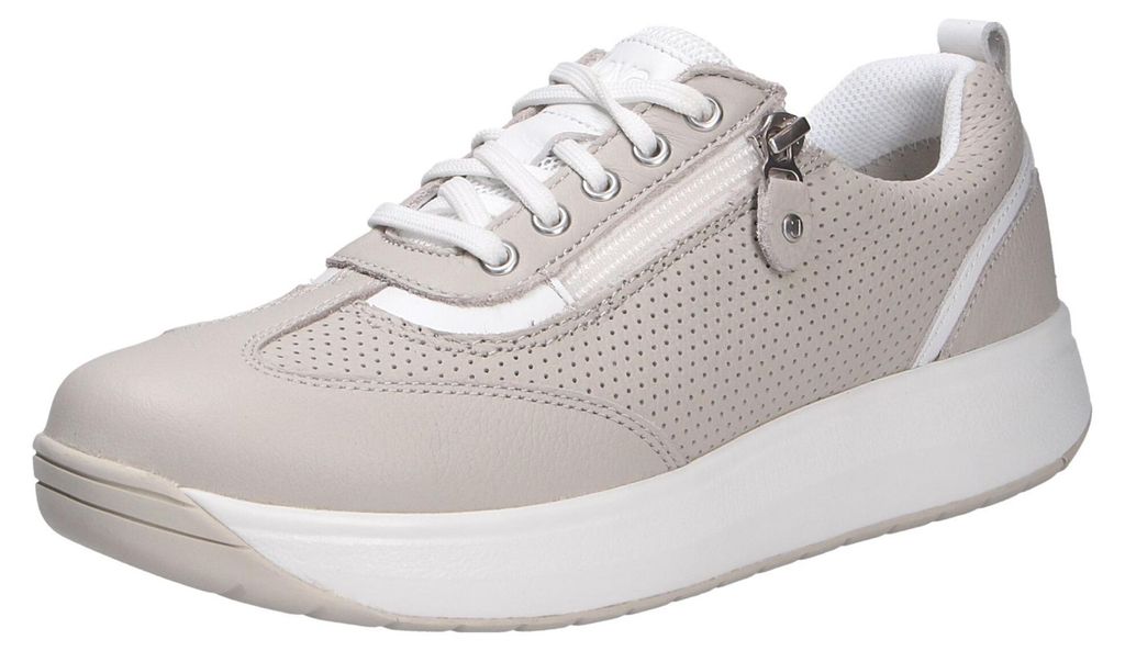 JOYA Damen Schnürschuhe Laura light beige, beige, Gr.39 2/3 Produktbild 