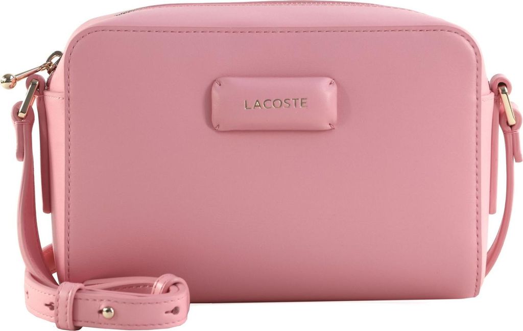 LACOSTE Umhängetasche Crossover Bag Peony rosa