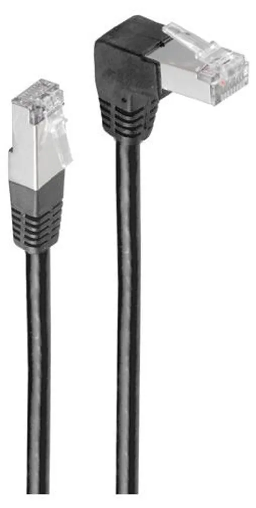Câble RJ45 Anti-Interférences Cat.6 S/FTP 3m Noir pour Connexion Stable