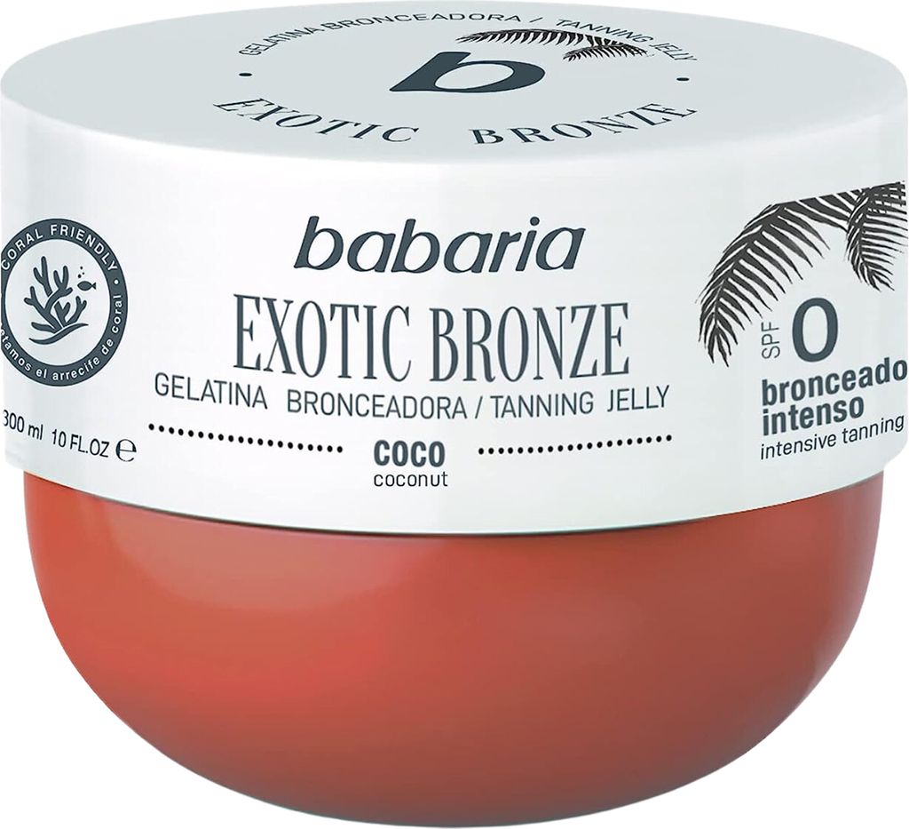 Bräunungs Gelée Babaria Sun Protect 300 ml schnellere natürliche Bräune mineralische UV Filter wasserfest