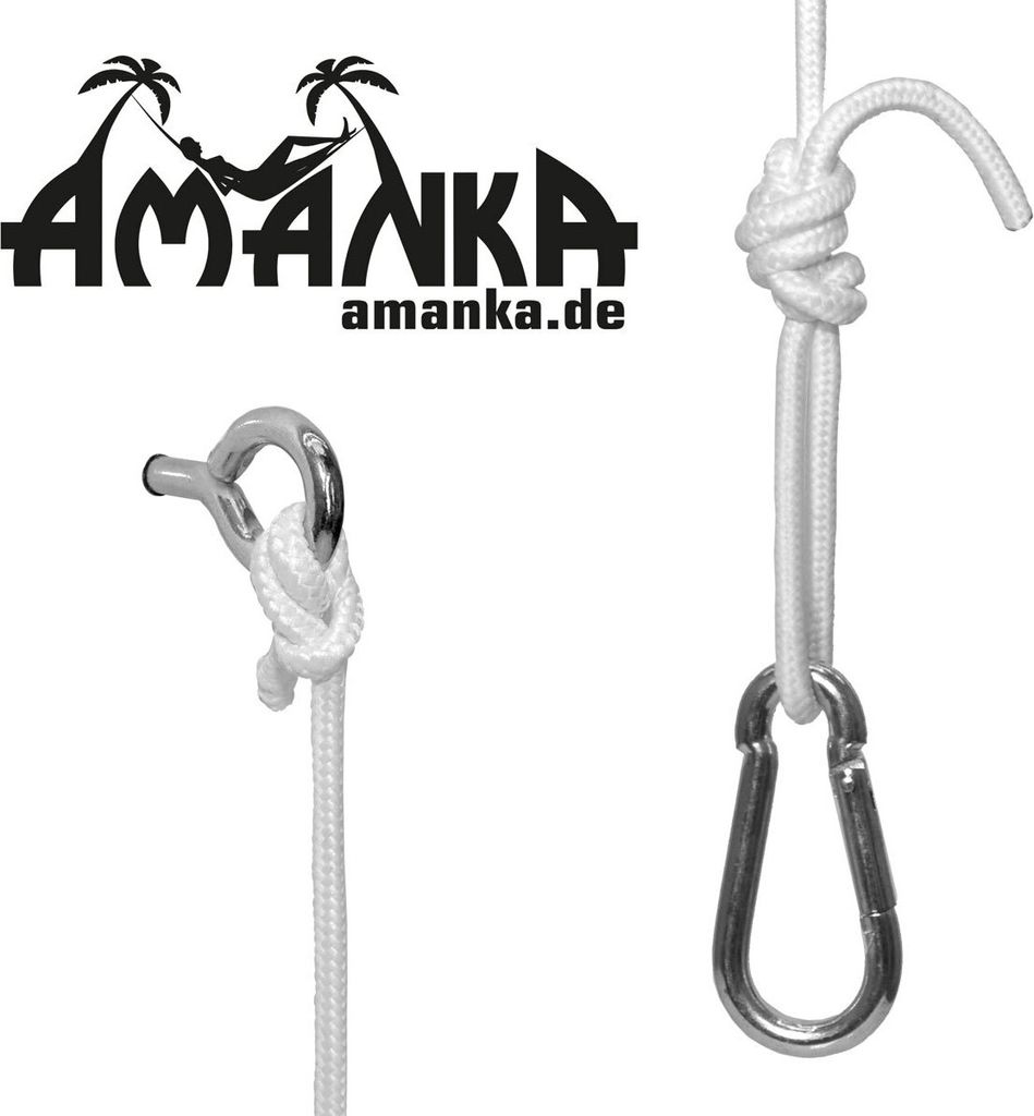 Hängematten Befestigung bis 160kg - mit Karabiner und Produktbild 10