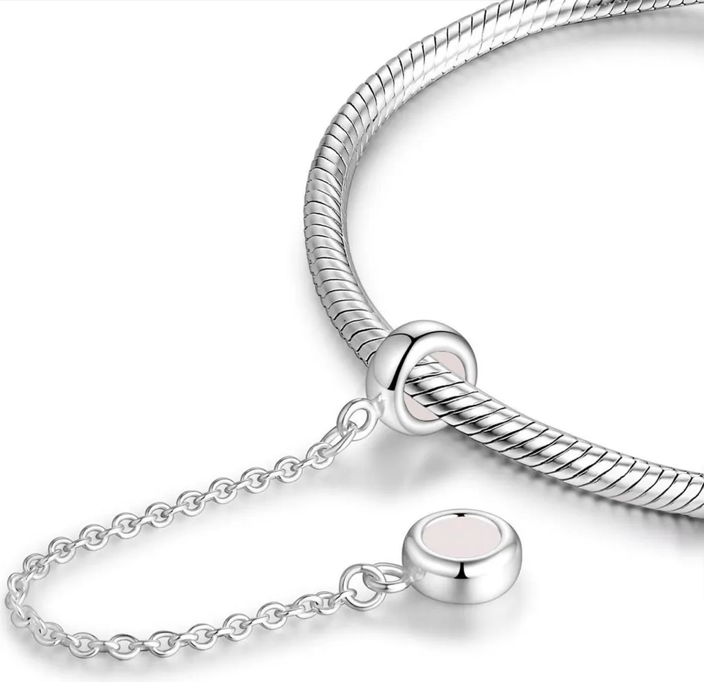 Évitez la Perte de vos Charms avec cette Chaîne de Sécurité Argent 925 - 3