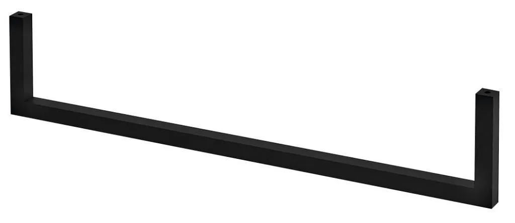Portasciugamani 450mm Sapho Avice VC467 | Acciaio Nero Opaco
