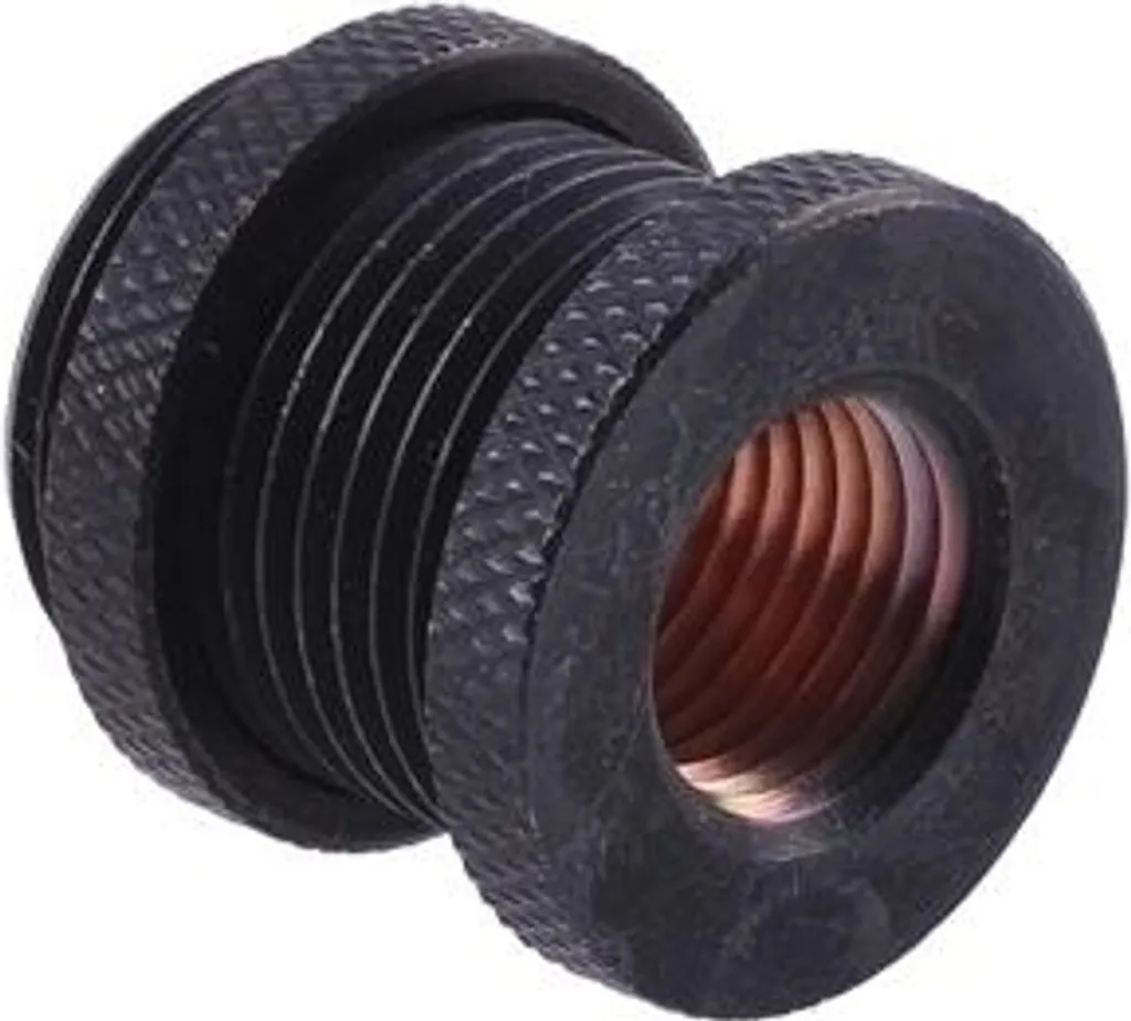 Raccord vissé Alphacool HF G1/4" - Deep Black - Connecteur 13/10mm