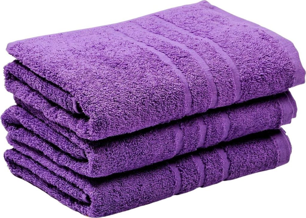 Handtuch Comfort 70 x 140 cm lila, 100% Baumwolle
