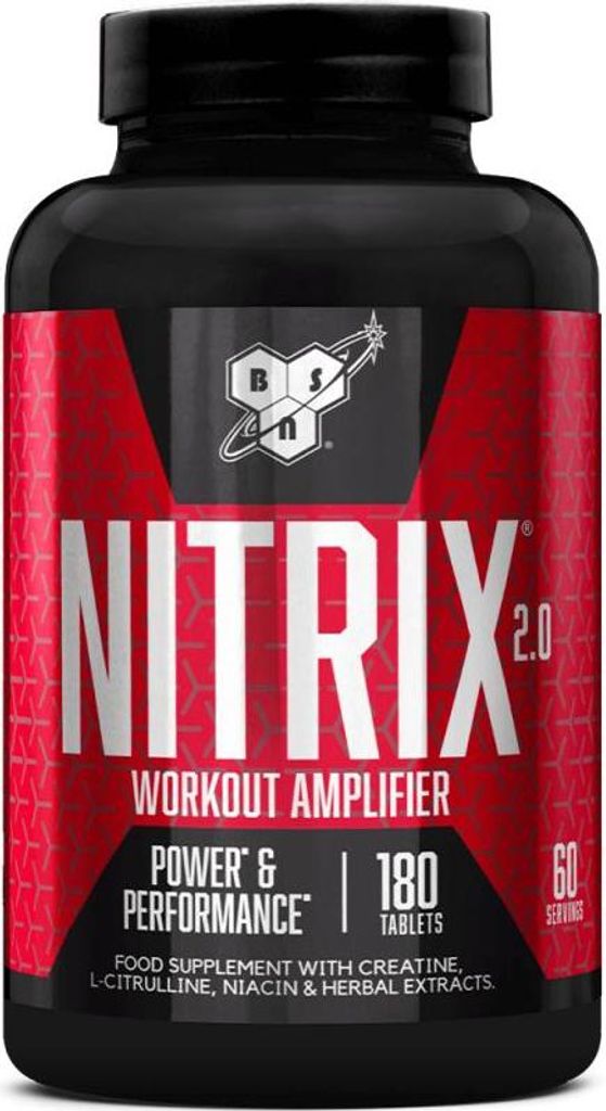 BSN Nitrix 2.0 (180 Tabs) Unflavoured - Kreatin - Produktbild 