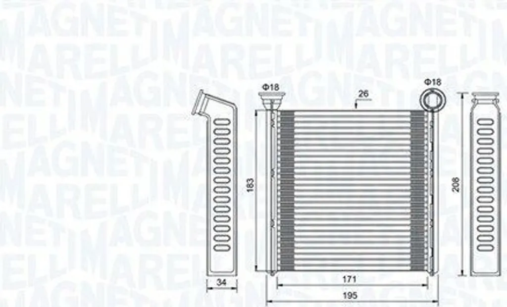 Échangeur Thermique Habitacle pour VW Passat Variant et T-Roc 2024