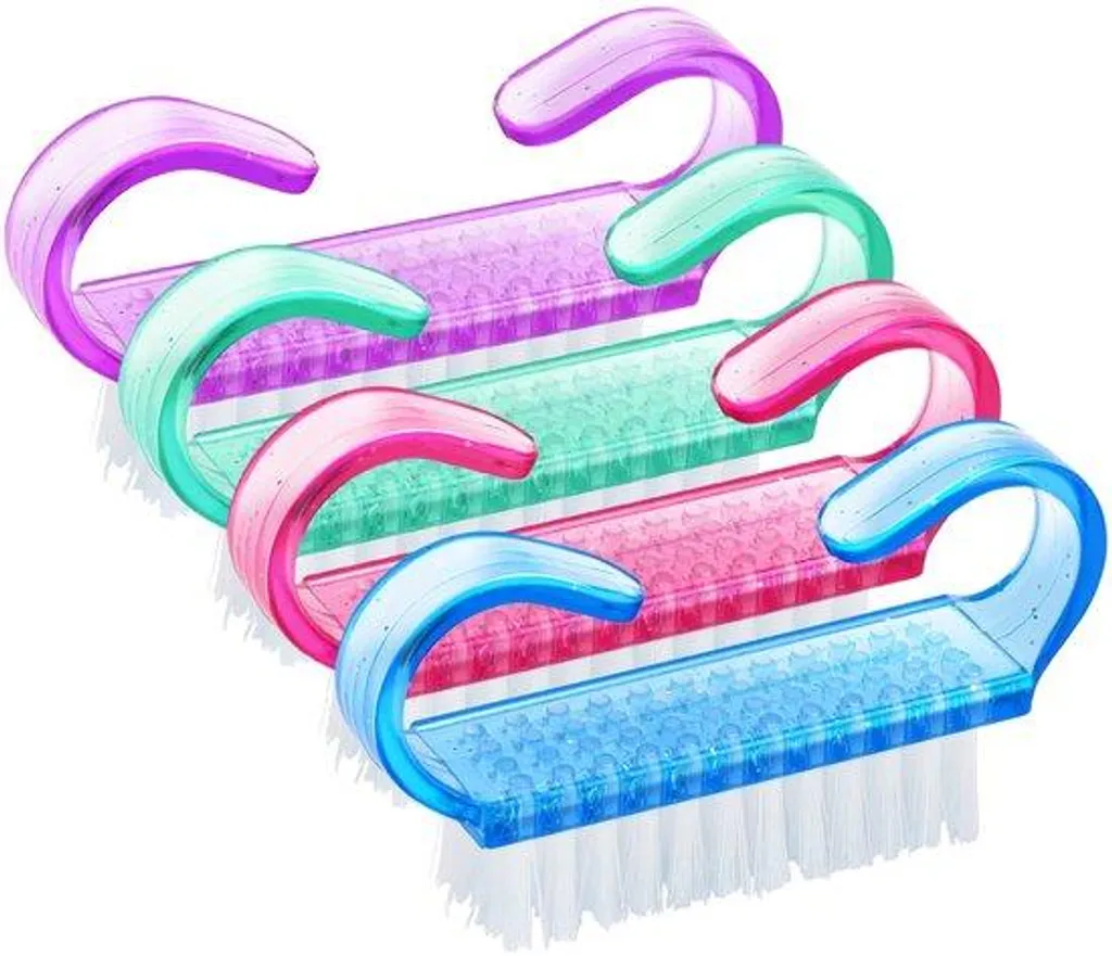 Nettoyer ongles sales efficacement - 4 Brosses douces mains et bain