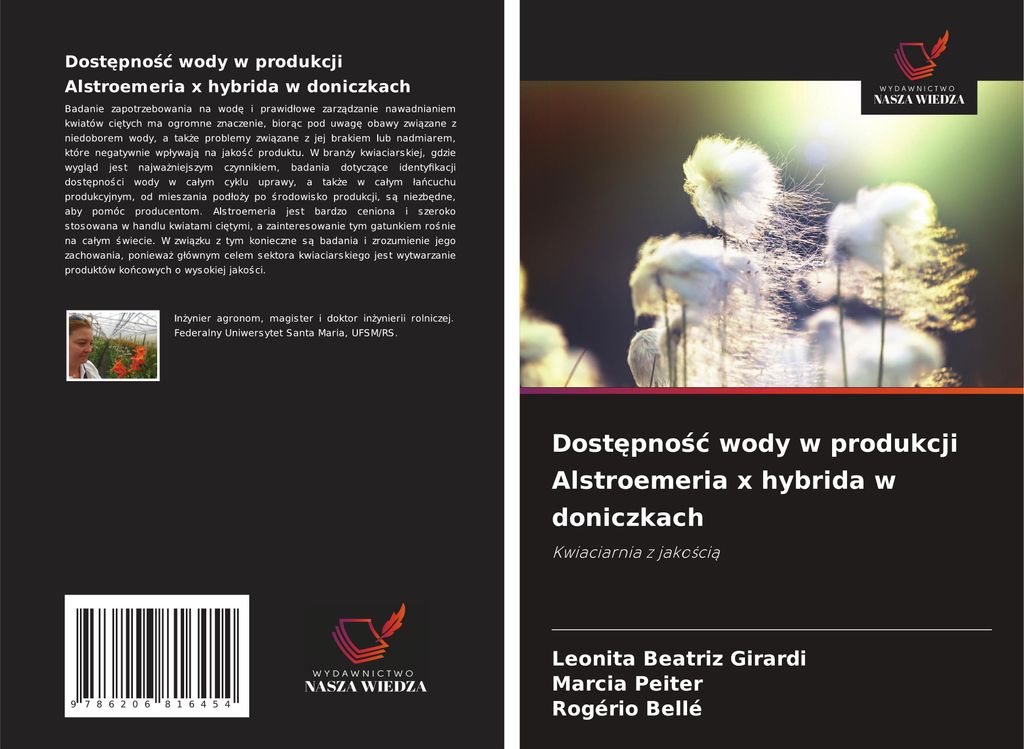 Dostępnośc wody w produkcji Alstroemeria x hybrida w doniczkach