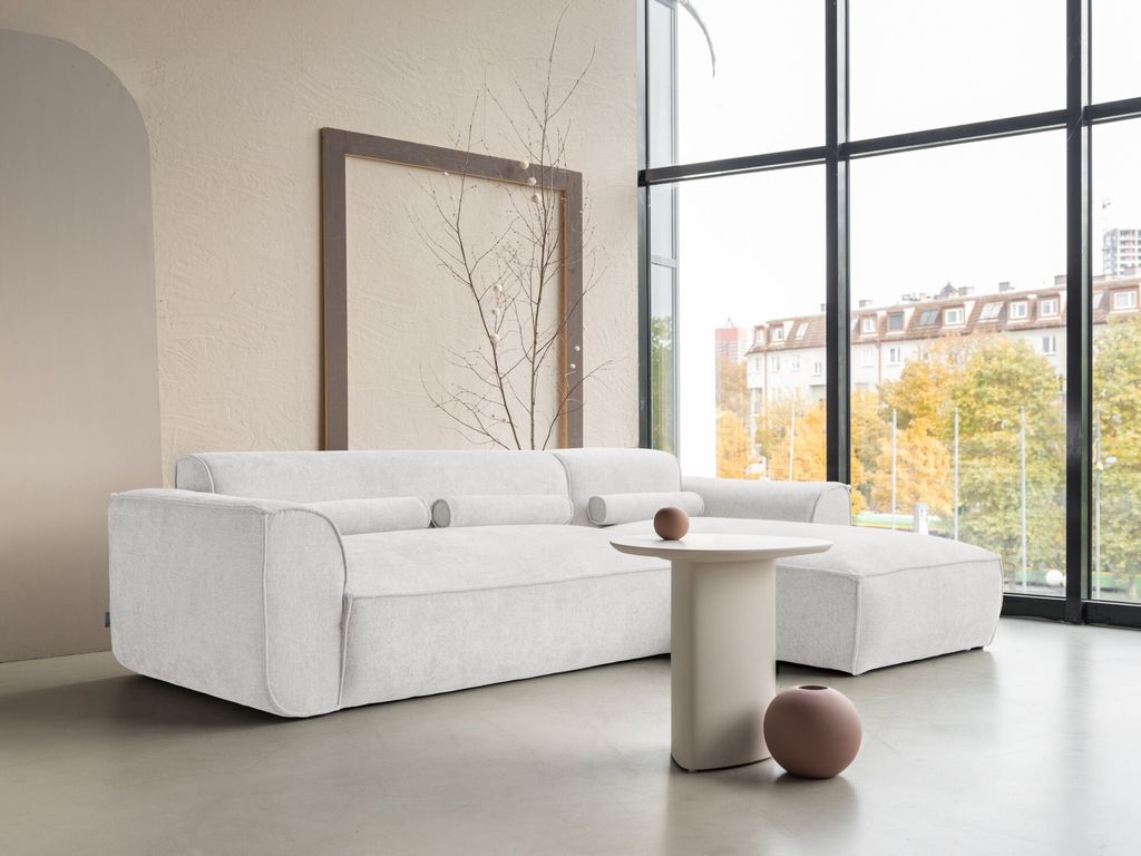 MIUFORM Flex Felix - Modulares 4-Sitzer Ecksofa - 264x154cm - Modulsofa Couch