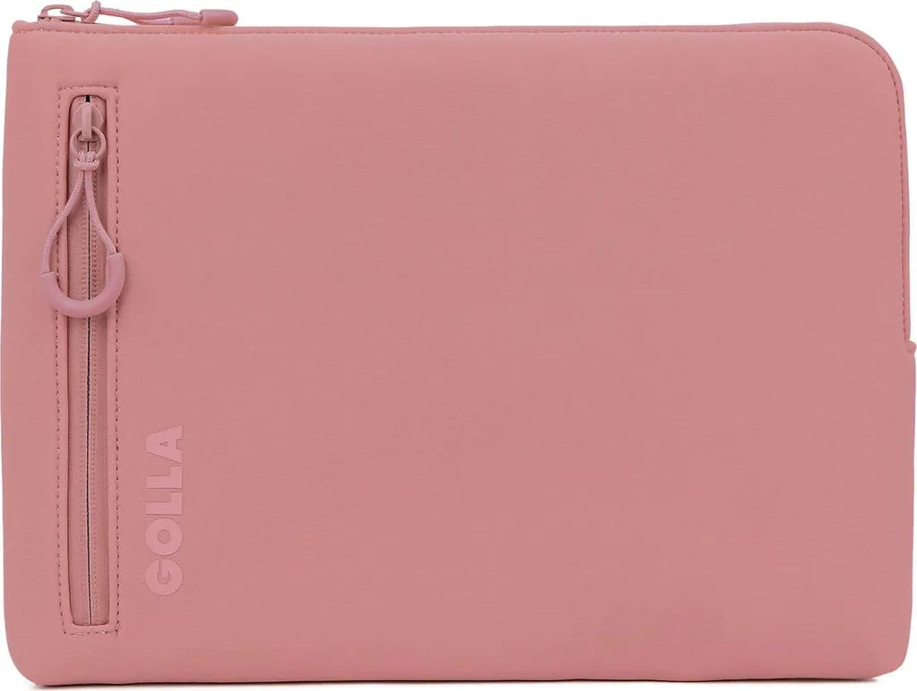 Housse 13 Pouces Rose avec Rembourrage en Néoprène pour MacBook et PC