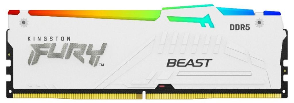 KINGSTON 16GB 5200MT/s DDR5 CL40 DIMM Kit of 2 FURY Beast White RGB