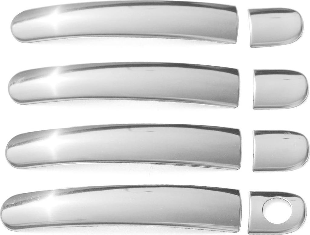 Türgriff Blende Türgriffkappen für Skoda Citigo 2011-2025 4 Tür Edelstahl 8x