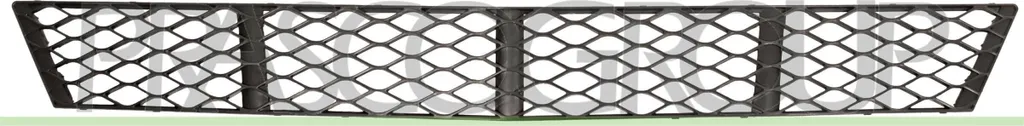 Grille de pare-chocs avant pour Mercedes W211 S211 - Grille centrale noire