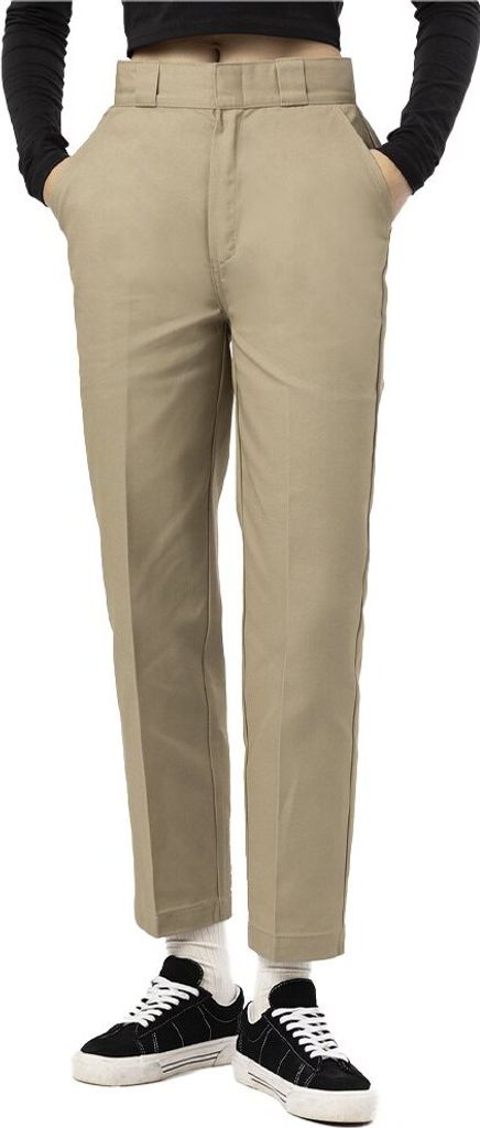 Dickies Phoenix Cropped Hosen Beige 24 Frau Beige 24