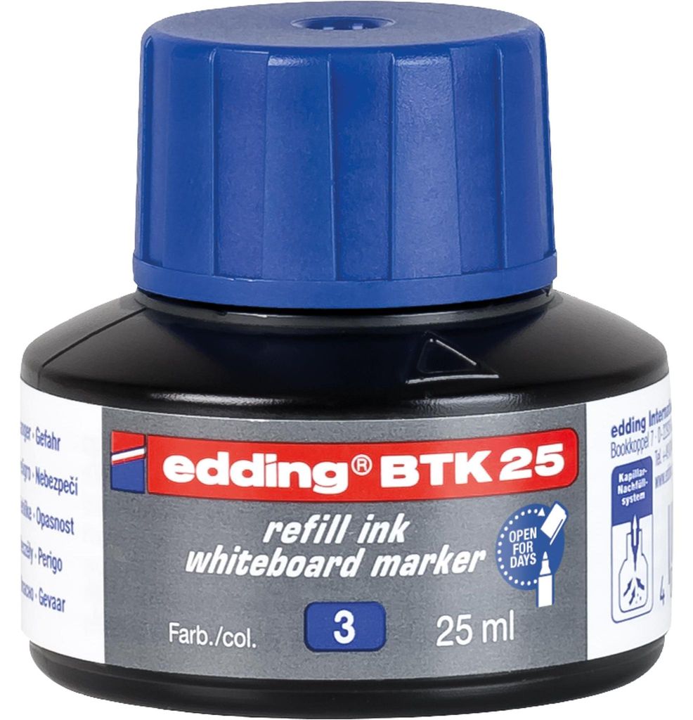 Edding 4-BTK25003 BTK 25 Recharge - pour marqueurs pour Image du produit 