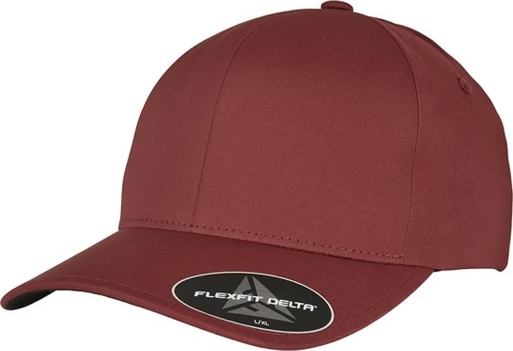 Cappellino Flexfit Delta Rosso Vino: Eleganza Urbana RW11220 S-M
