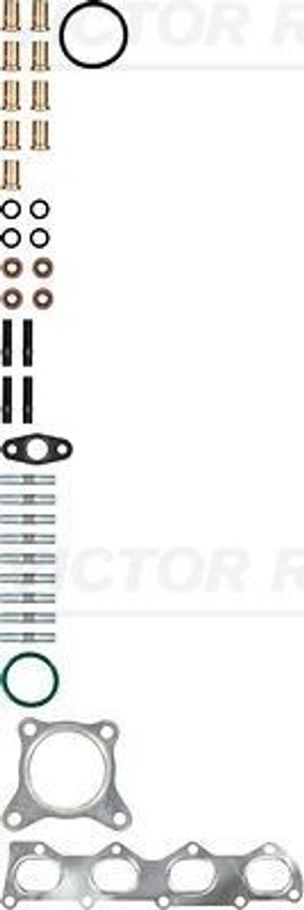 REINZ 04-10345-01 Montagesatz Turbolader für VW GOLF VI (5K1) Golf V Schrägheck (1K1) TIGUAN (5N) Passat Variant (3C5) GOLF PLUS (5M1, 521) Eos