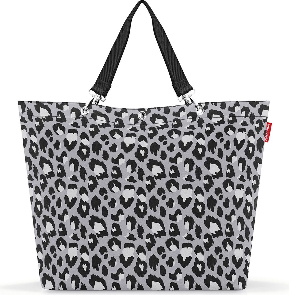 Reisenthel shopper XL, Torba na zakupy, Czarny, Biały, Zdjęcie produktu 