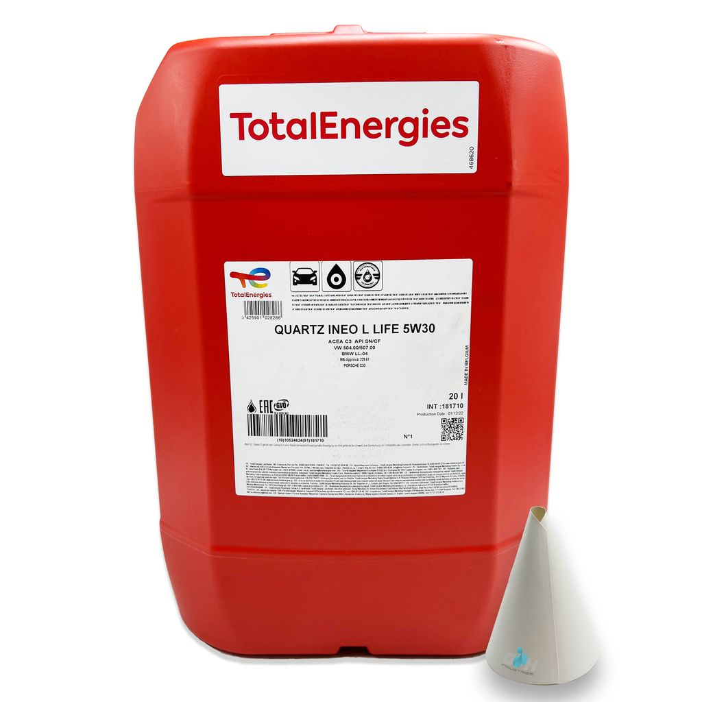 Total Quartz Ineo Longlife | 5W-30 | 20 L | VW 504 00 | Produktbild 