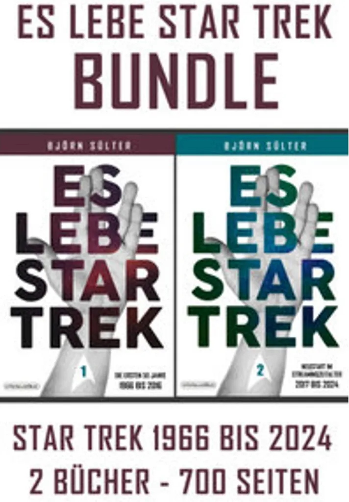 Es lebe Star Trek Pack de 2 Livres - Édition Illustrée Collectionneur