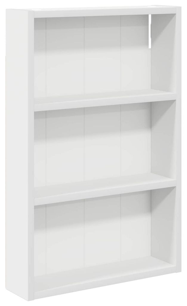 vidaXL Badezimmer-Wandschrank Weiß 40 x 10 x 60,5 cm Holzwerkstoff