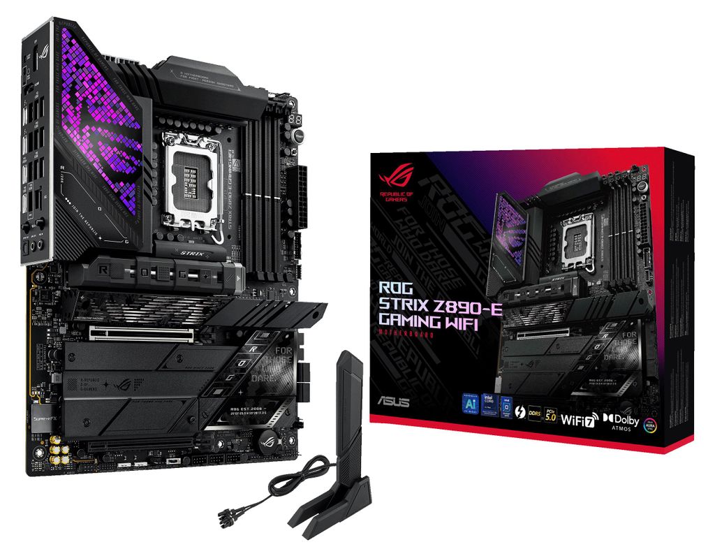 ASUS ROG STRIX Z890-E GAMING WIFI Intel Z890 LGA 1851 (Socket V1) ATX