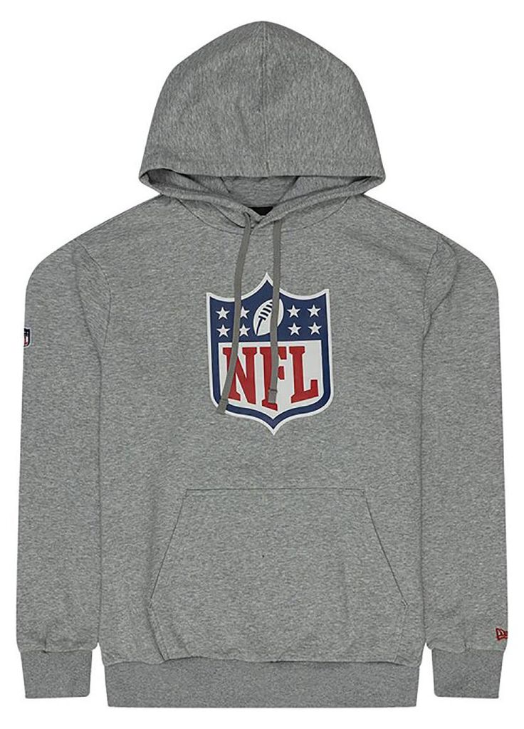 New Era Herren Hoodie NFL Logo grau XXL