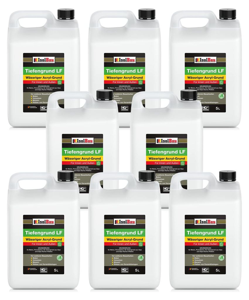 Isolbau Tiefengrund LF - 40 L Wässriger Acryl-Grund für Produktbild 