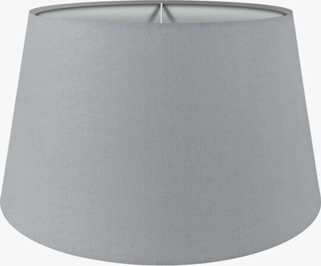 Wogati® Premium Lampenschirm E14/E27 Baumwolle |Grau / Produktbild 