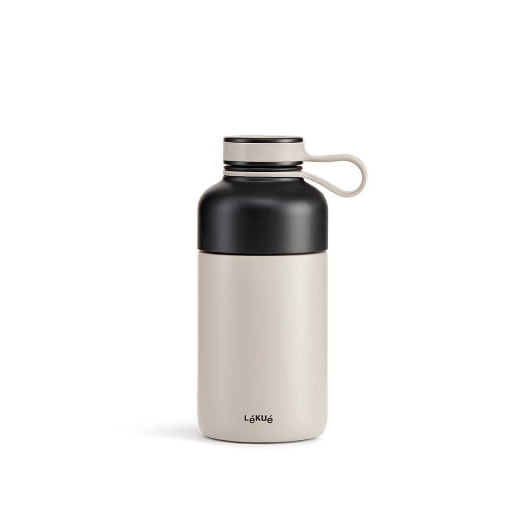 TO GO 0.35L grau Thermoflasche / Lekue