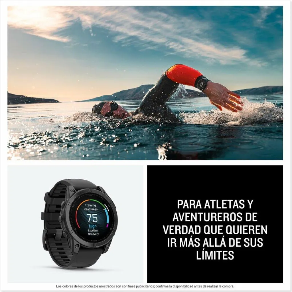 fēnix E AMOLED 010-03025-01 de 47 mm avec écran haute résolution - 7